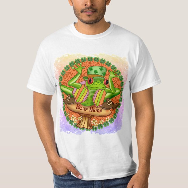 T-shirts Irlandais Frog (Devant)