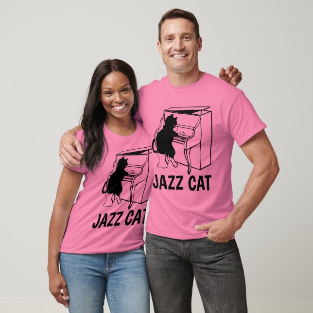T-shirts JAZZ PIANO CAT (Unisexe)
