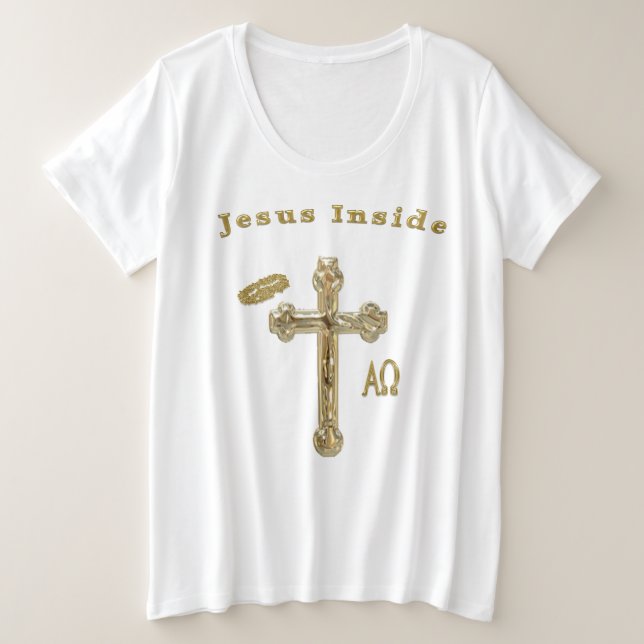 T-shirts Jésus Femmes (Design devant)