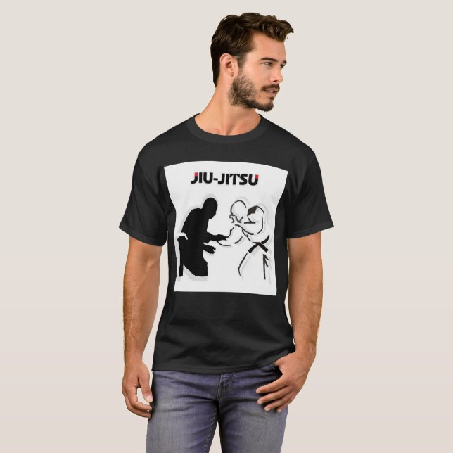 T-shirts jitsu jiu brésilien (Devant entier)