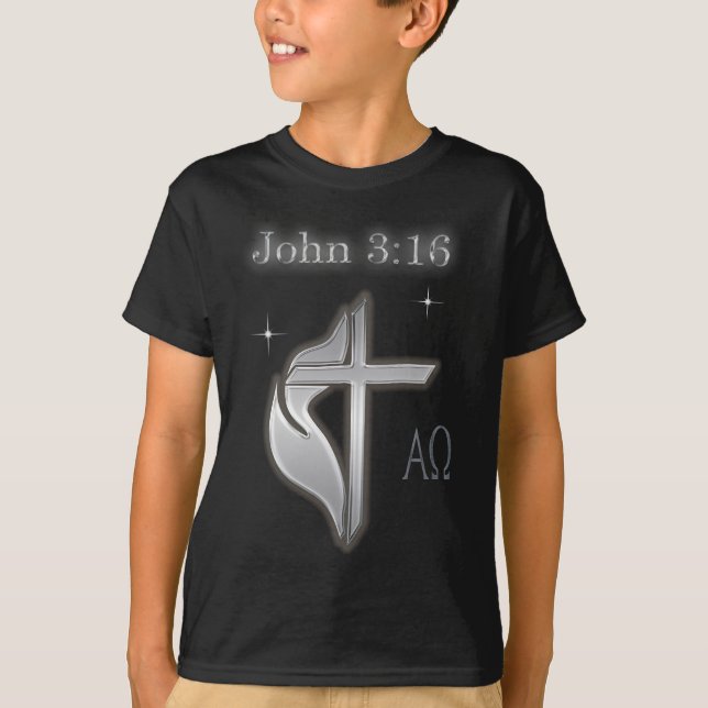 T-shirts John 3:16 (Devant)