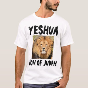 T-shirts juif du Messie, Yeshua, lion de Judah