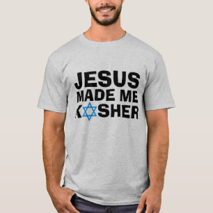 T-shirts juifs messianiques, JÉSUS m'a fait un T-s