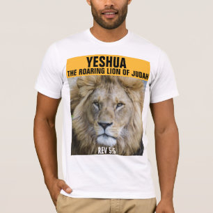 T-SHIRTS JUIFS MESSIANIQUES, LION ROULANT D'YESHUA
