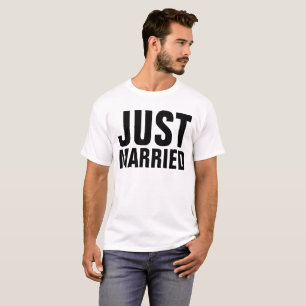 T-shirts JUST MARRIED