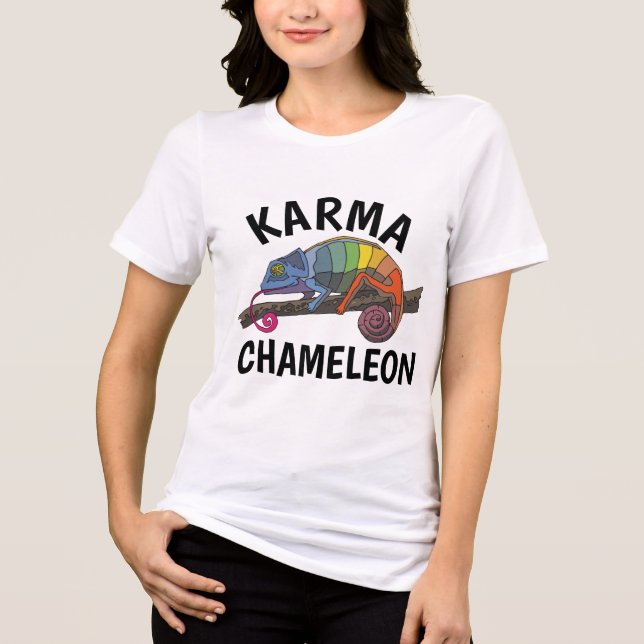 T-Shirts KARMA CHAMELEON VINTAGE 80S (Recto)