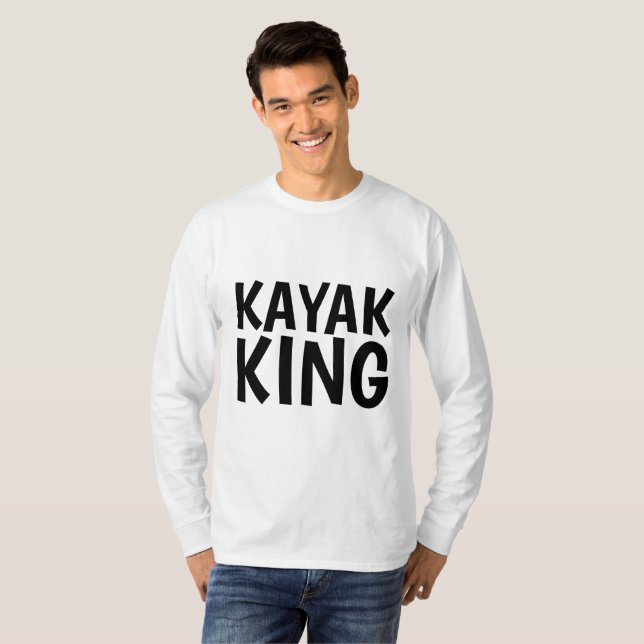 T-shirts KAYAK KING, KAYAKING (Devant entier)
