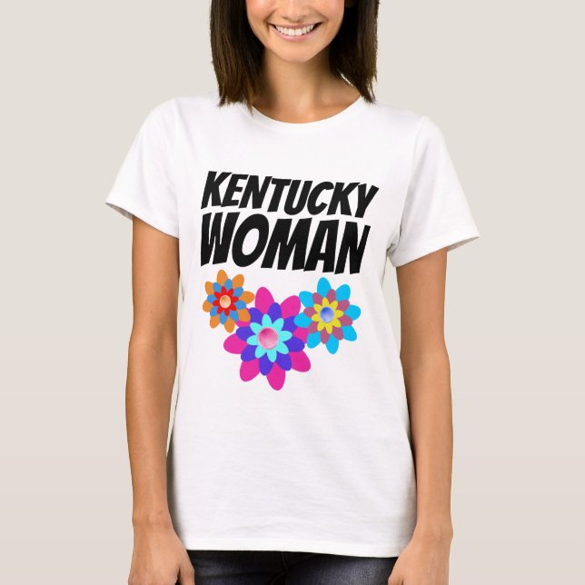 T-shirts KENTUCKY WOMAN (Devant)