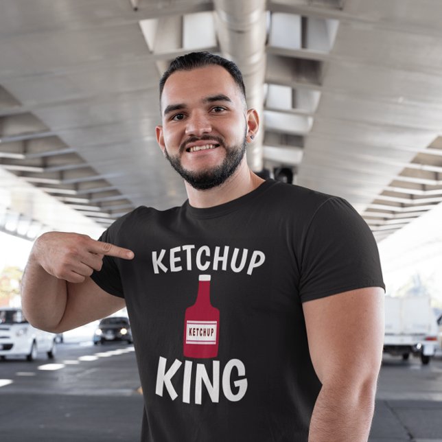 T-shirts KETCHUP KING DAD (Créateur téléchargé)