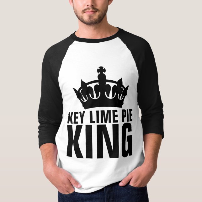 T-shirts KEY LIME PIE KING (Devant)