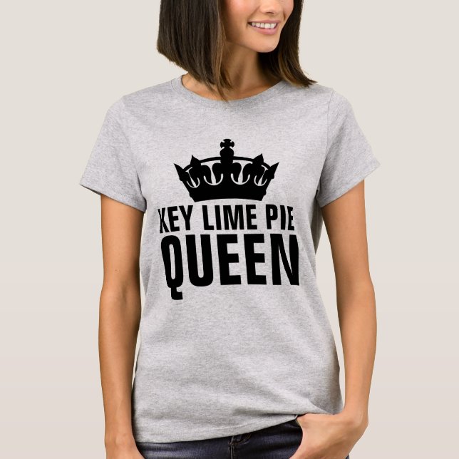 T-shirts KEY LIME PIE QUEEN (Devant)