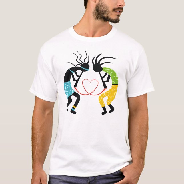 T-Shirts Kokopelli. (Devant)