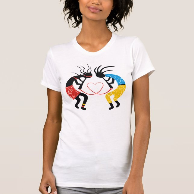 T-Shirts Kokopelli. (Devant)