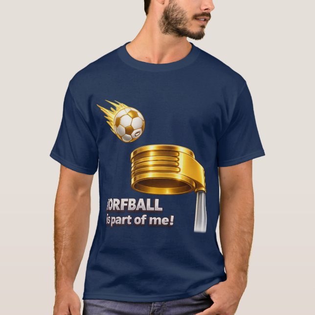 t-shirts korfball hommes (Devant)