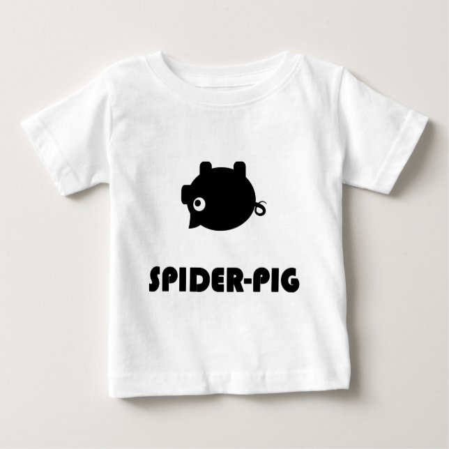 T-shirts léger d'Araignée-Porc (Devant)