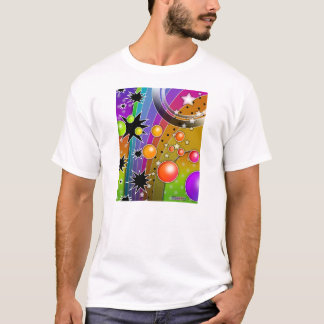 T-shirts légers - GRAND BANG NOIR TROUS POP ART