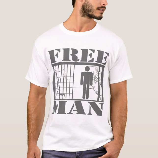 T-shirts libres d'homme (Devant)