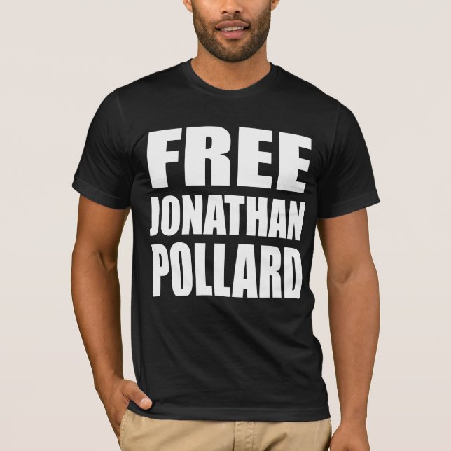 T-shirts libres Jonathan Pollard, boutons, sweat - (Devant)