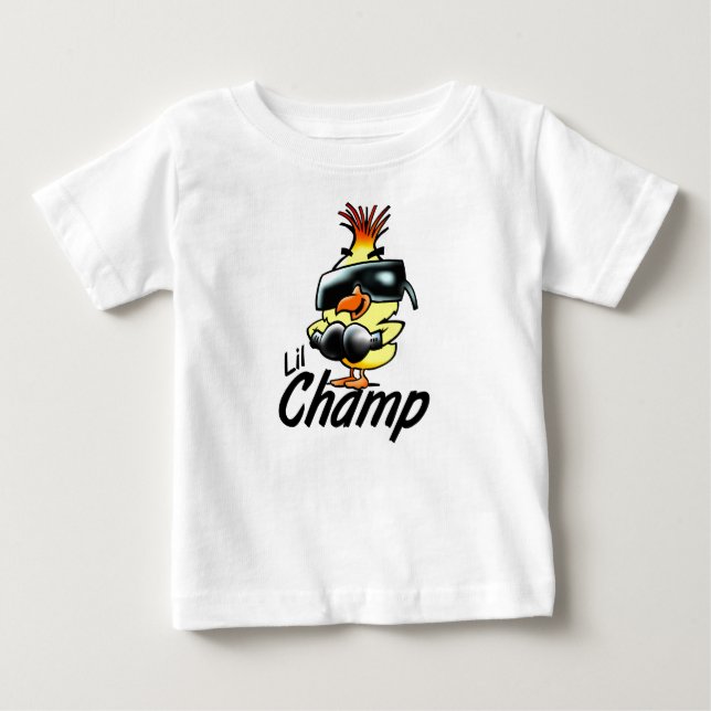T-shirts Lil Champ Boxing pour enfants (Devant)