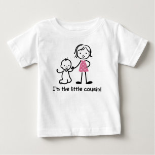 T-shirts Little Cousin Stick Figure