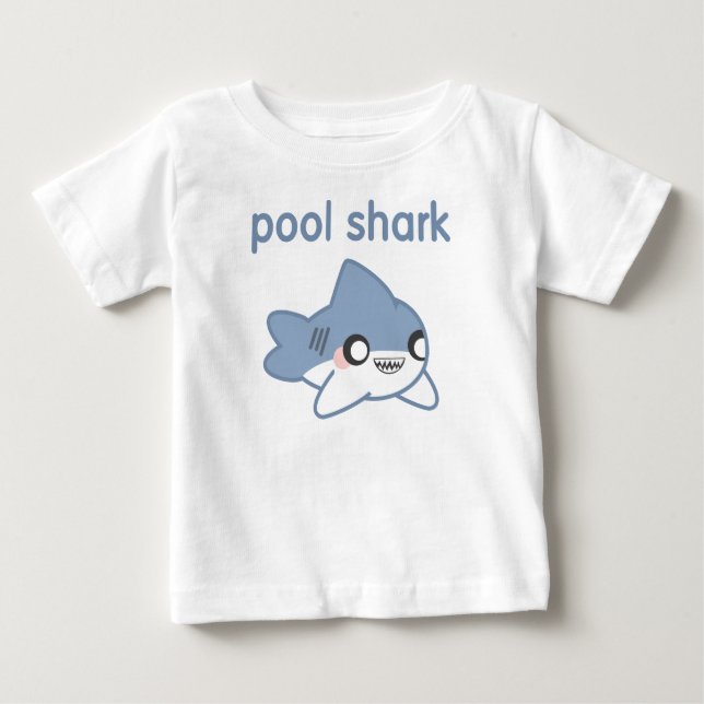 T-shirts Little Pool Shark Kids (Devant)