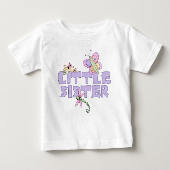 T-shirts Little Sister Bugs (Devant)