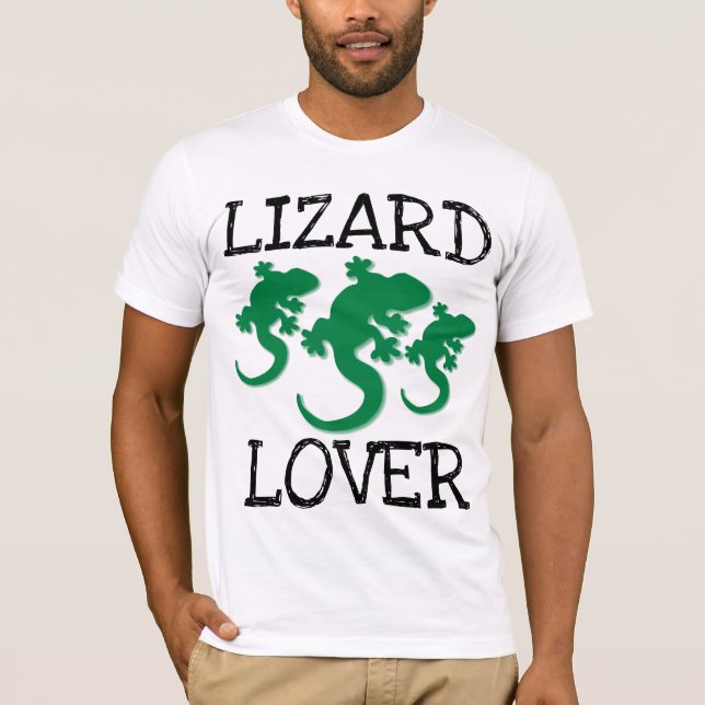 T-SHIRTS LIZARD LOVER (Devant)