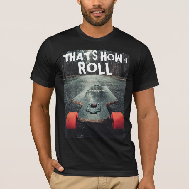 T-SHIRTS LONGBOARD PLONGBOARDER (Devant)