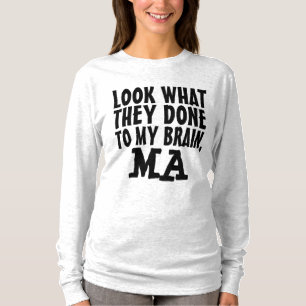 T-Shirts 'LOOK WHAT THEY DONE' VINTAGE DES ANNÉES