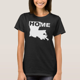 T-shirts Louisiana Maison Loin de l'État