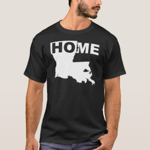 T-shirts Louisiana Maison Loin de l'État