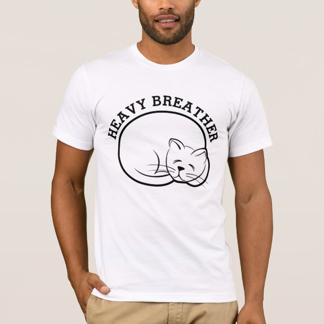 T-SHIRTS LOURDS PÈRE CHAT (Devant)