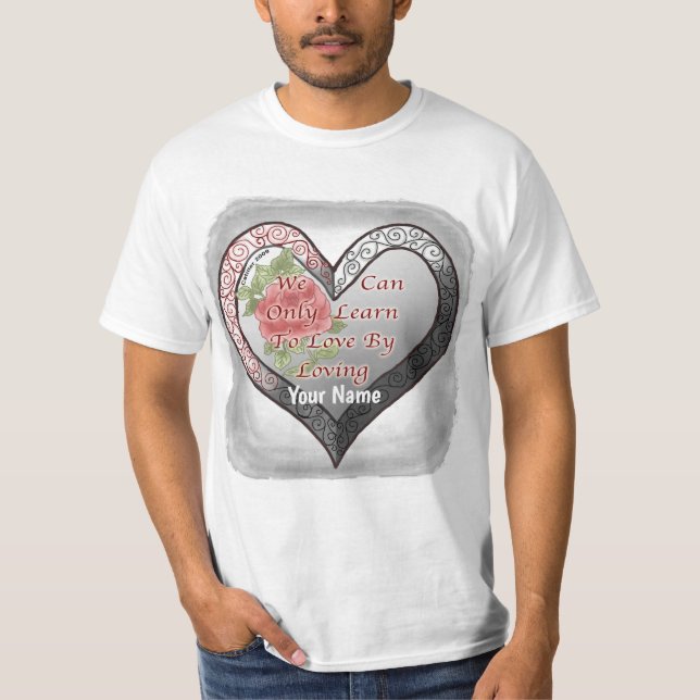 T-shirts Love Loving Heart (Devant)