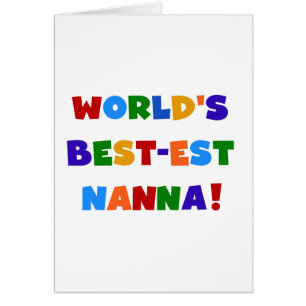 T-shirts lumineux de Meilleur-est Nanna de