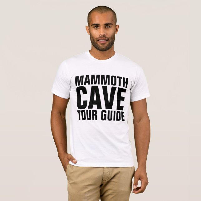 T-shirts MAMMOTH CAVE TOUR GUIDE (Devant entier)