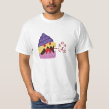 T-shirts masculins du Monstre de Cupcake