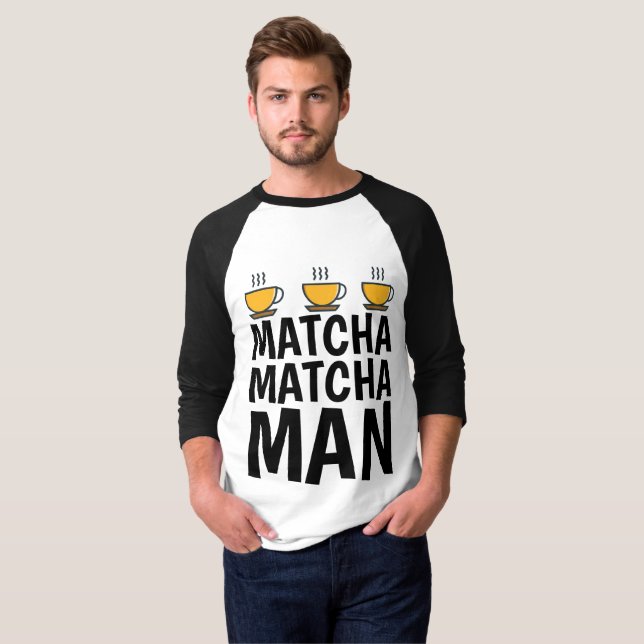 T-shirts MATCHA Greeen Tea Hommes (Devant entier)