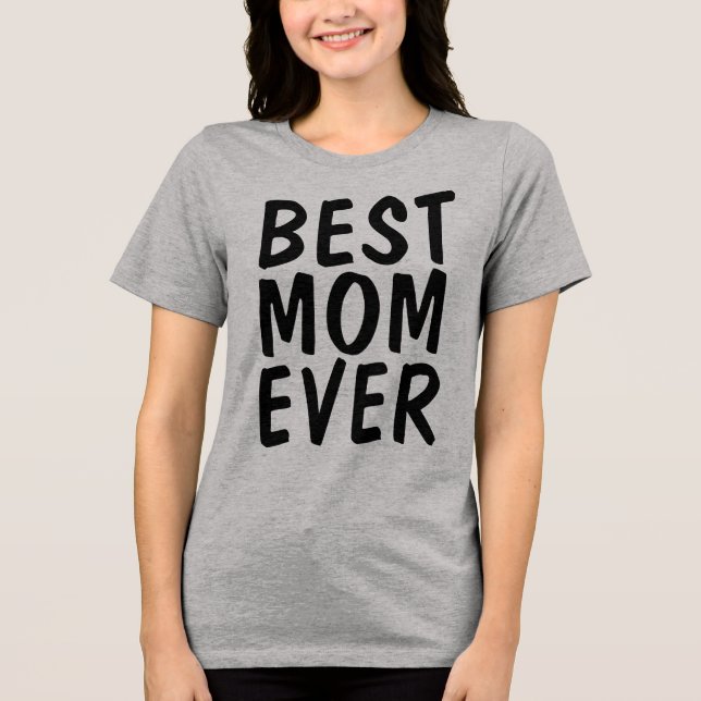 T-Shirts MEILLEURE MAMAN JAMAIS  (Recto)