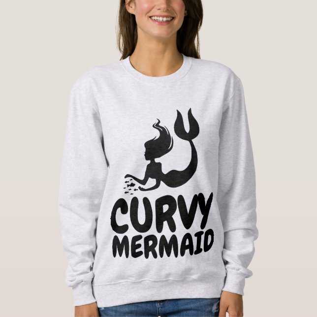 T-shirts MERMAID CURVY SWEATSHIRTS (Devant)