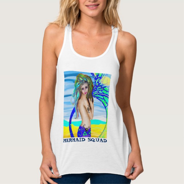 T-shirts MERMAID SQUAD Art (Devant)