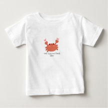 T-shirts mignon crabe