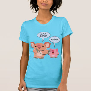 T-shirts mignon de femmes de docteur et de patient