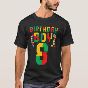 T-shirts mignons pour 8ème anniversaire de 8 ans b