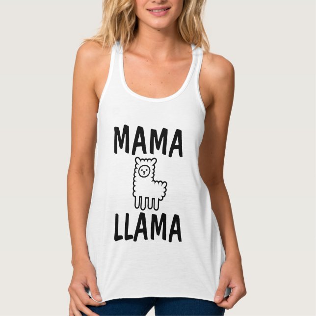 T-shirts MOM LLAMA (Devant)