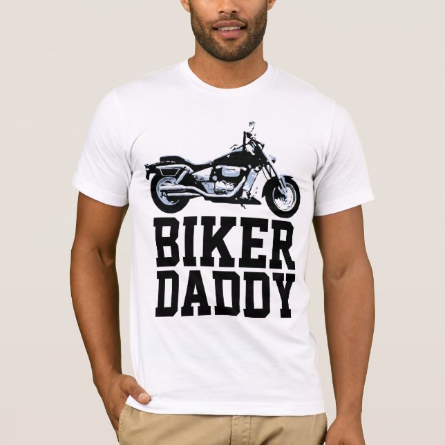 T-shirts MOTOCYCLES BIKER-PÈRE DADDY (Devant)