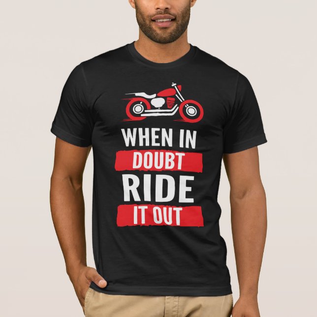 T-shirts motocyclettes amusants (Devant)