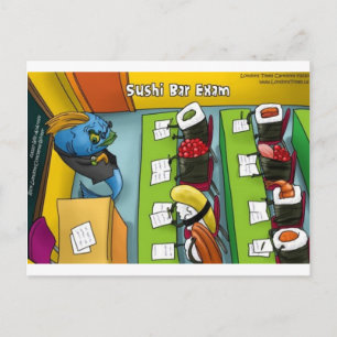 T-shirts Mugs Cartes Cadeaux Sushi Bar Exam etc