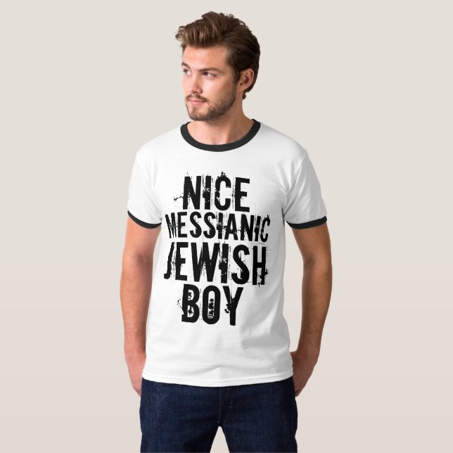 T-shirts NICE MESSIANIC GARÇON (Devant entier)