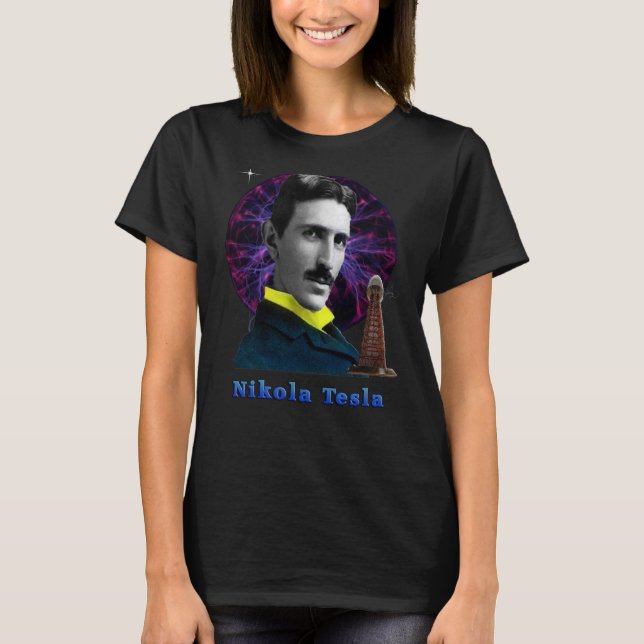 T-shirts Nikola Tesla (Devant)