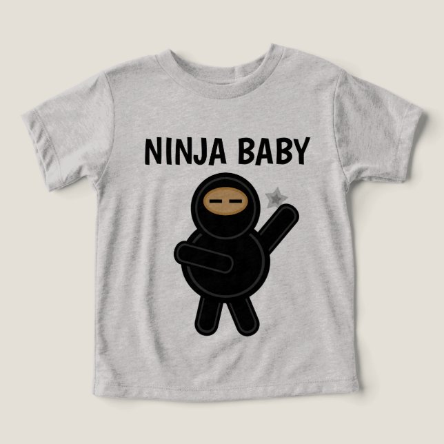 T-shirts NINJA BABY (Design Recto)